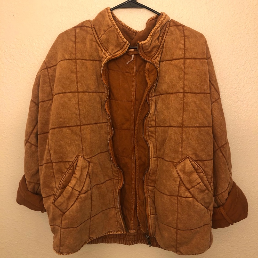 Free People Dolman Quilted Jacket
